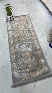 کناره فرش / فرش کرم بژ / کناره مدرن