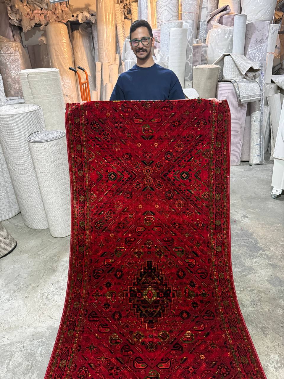 کناره فرش لاکی
